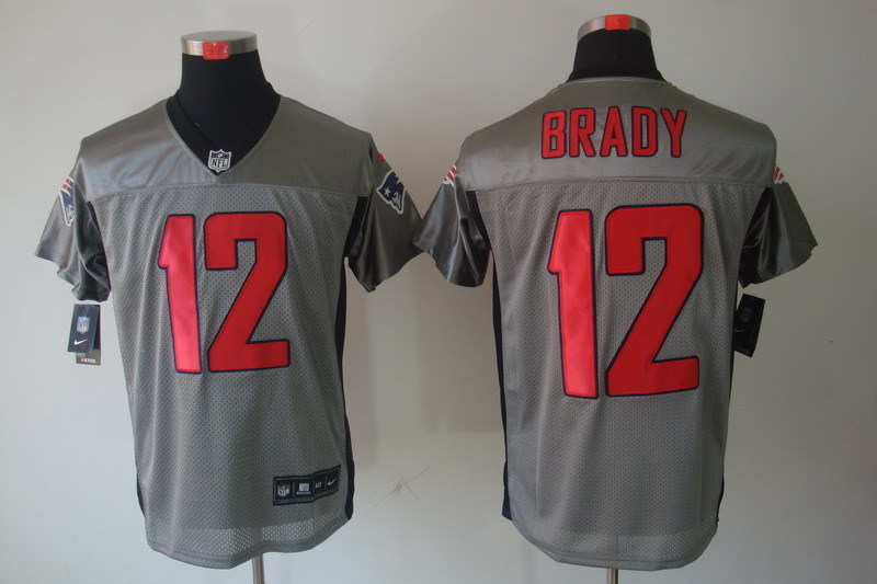 men GREY SHADOW ELITE NIKE nfl jerseys-007